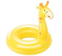 MoKo Toddler Pool Floats, Cartoon Inflatable Floaties, Inflatable Swimming Tubes Float for Kids, Outdoor Water Pool Toys, Summer Beach Party Supplies for Child, 70#, Yellow Giraffe