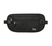 MoKo Secure Travel Money Belt Passport Holder, Undercover Hidden RFID Blocking Travel Wallet, Anti-Theft ort Wallets Bumbag for Men Women