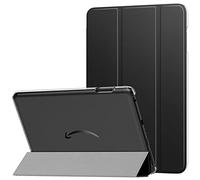 MoKo Trifold Stand Case Fits 8" Kindle Fire HD 8 & 8 Plus, Black
