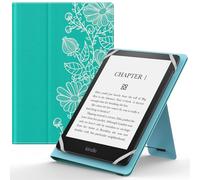 MoKo Universal Case for 6.8, 7 Inch Paperwhite eReaders and Tablets, Paperwhite/Colorsoft/Kobo Libra/Boox/Ocean, Lightweight Folio Shell Cover Case with Hand Strap/Kickstand, Line Drawings