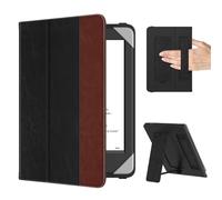 Moko Universal Case for 6 inch eReaders&Tablets, Black with Red Brown