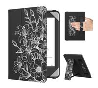 MoKo Universal Case for 6 inch Kindle eReaders and Tablets, Line Flower