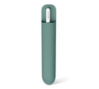 MoKo Universal Stylus Holder,Reusable Adhesive Silicone Pencil Protected Sleeve Compatible with iPencil Pro&1st&2nd Gen&USB-C and Similarly Sized Styluses,Attached to Case for Pencil, Green