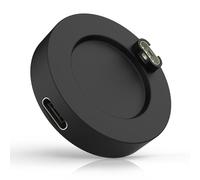MoKo USB C Charger Adapter for Garmin Fenix 8/7/7 Pro/7S/7X/7X Pro/6/6X/6S/5/5 Plus/5X/5X Plus/5S/Forerunner 970/965/945/Instinct,Type C Charging Cable Dock Station, Black