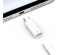 MoKo USB C to Pencil Charging Adapter Compatible with Apple Pencil 1st Generation, Apple Pencil Adapter for iPad 10th Generation, USB-C to Apple Pencil Adapter for Charging, Bluetooth Pairing