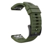 MoKo Watch Strap Compatible with Garmin Fenix 7/6/6 Pro/5/5 Plus/Forerunner 945/935/Approach S62/S60/Instinct/MARQ, 22mm Quick Fit Silicone Adjustable Replacement Watch Band, Army Green
