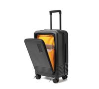 MOKOBARA The Cabin Pro Luggage 58cms Cabin Size German Makrolon Poly-Carbonate Hard Sided 8 Hinomoto Wheels Suitcase Trolley, Money Moves 2.0, Cabin, Luggage