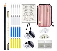 Mokohoa Microblading Pen with Mapping Kit Microblading Pen Microblade Eyebrow Pencil Brow Mapping Kit