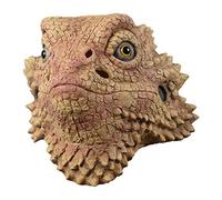 MOKRY PARTY Desert Spiny Lizard Mask Animal Head Mask Halloween Costume Pretend for Adults