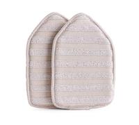 Moku Home Replacement Scrubber Refill for Extendable Tub Tile Shower Cleaning Tools, Non-Scratch (2X Microfiber Pad Gray)
