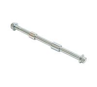 Mokuo 10mm 175mm Front Rear Axle with Bushing 6mm 15mm 20mm Fit for Motorcycle Pit Dirt Bike Moped Scooter QUAD ATV Mini Bike Parts