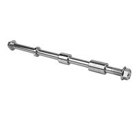 Mokuo 12mm 260mm Front Rear Axle with Bushing 5mm 20mm 30mm Fit for Pit Dirt Bike Moped Scooter QUAD ATV Mini Bike Parts