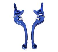 mokuo CNC Brake Lever Handle Adjustable Motorcycle 22mm 7/8 Aluminum Front&Rear Disc Brake Lever Fit for Most of Motorcycles,Scooters and Electric Bike Blue