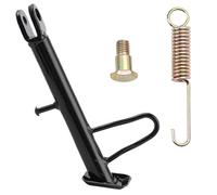 Mokuo Dirt Bike Stand,Motorcycle Kickstand, Scooter Mopeds Side Stand in Iron Material Compatible with Most Dirt Pit Bike Scooter Mini Bike, Height of 15.5cm Above Ground