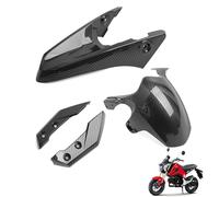 mokuo Motorcycle Carbon Fiber Front Mudguard Kit Fit for Honda Grom msx125 2013-2016