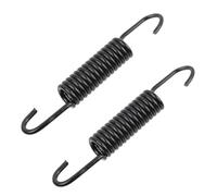 Mokuo Motorcycle Dirt Bike Stand Kickstand Spring Brake Pedal Return Spring Mopeds Scooter Parts - 2Pcs,Black,110MM Length