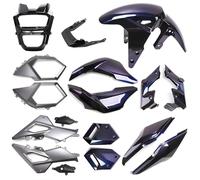 Mokuo Motorcycle Fairing Kit in ABS Material Compatible with Honda Grom Msx 125 SF 2017-2020, Purple Color with Chromatic Effect