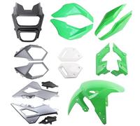 Mokuo Motorcycle Fairing Kits Compatible with Honda Grom MSX 125 2017-2020,Green Color