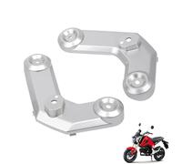 Mokuo Motorcycle Silver Headlight Side Panel Fit for Honda Grom Msx 125 2013-2016 Fairings Kit Parts