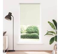 Mokuyary Blackout Roller Blind, Off-White, 110 x 230 cm Width Fabric, Blackout Roller Blinds for Windows, Privacy and Sun Protection for Home, Interior