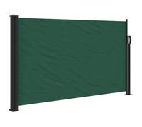 Mokuyary Retractable Side Awning Dark Green 117x300 cm Patio Garden Sun Shade Canopy Gazebo, Anti-UV and Waterproof for Courtyard, Balcony, Restaurant