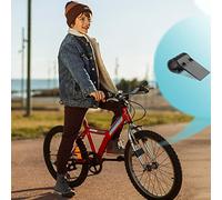 MOL Bicycle Sound Maker Exhaust System,Makes Your Bike Sound Like a Motorcycle（4pcs） (Black)
