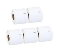 Molabel Compatible Labels for Dymo S0722430 99014 101 x 54 mm - Compatible with Dymo LabelWriter 450 Printers - 5 Rolls, 220 Labels per Roll