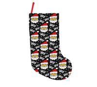 MOLAIGIN Cute Santa Claus Merry Chirstmas Star ho 18 Inches Christmas Stocking Classic Large Soft Stockings Santa, Xmas Character for Family Holiday Christmas Party Decor Gifts