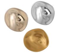 Molain 3 Pcs Gold Silver Vintage Geometric Brooch Pin for Women, Irregular Unique Fashion Brooches and Pins for Women Men Coat Sweater Dress Wedding Party Prom Accessories