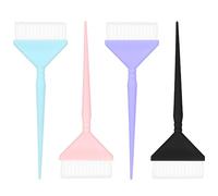 Molain 4 Pack Hair Dye Color Brush Set, Classic Dying Brush Multiuse Color Applicator for Salon and DIY Home Tinting
