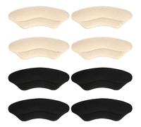 Molain 4 Pairs Heel Grips Inserts for Kids, Heel Pads for Shoes That are Too Big Heel Cushion Inserts Loose Self-Adhesive Tighter for Girls Boys Prevent Heel Slipping Rubbing Blisters Foot Pain