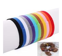 Molain Adjustable ID Collars - Assorted Colors for Small Puppies & Kittens (30cm/11.9in)