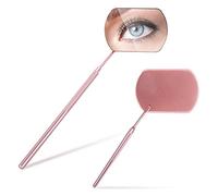 Molain Lash Extension Mirror 1 Piece Golden Color Square Eyelash Lift Tint DIY Practic Applicator Supply View Eye Accessories Mouth Examination Tool
