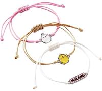 The Carat Shop Friendship Bracelet Set Molang and Piu Piu MLFBS126 Premium