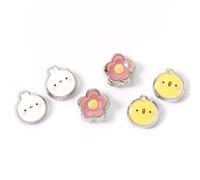 Molang and Piu Piu Stud Earring Set by The Carat Shop