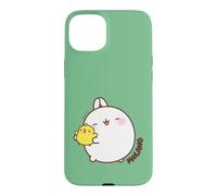 Molang Hugs Piu Piu Cute Anime Rabbit Case for iPhone 15 Plus
