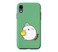 Molang Hugs Piu Piu Cute Anime Rabbit Case for iPhone XR