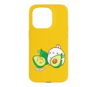 Molang & Piu Piu Avocados Anime Rabbit Case for iPhone 15 Pro