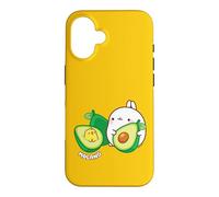 Molang & Piu Piu Avocados Anime Rabbit Case for iPhone 16