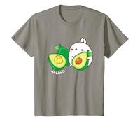Molang & Piu Piu Avocados Anime Rabbit Kids T-Shirt