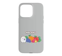 Molang & Piu Piu Eating Fruit Cute Anime Case for iPhone 15 Pro Max