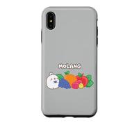 Molang & Piu Piu Eating Fruit Cute Anime Case for iPhone XS Max
