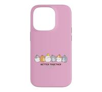 Molang Piu Piu & Pincos Friends Better Together Anime Case for iPhone 14 Pro