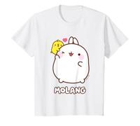 Molang Winking Piu Piu Love Valentine's Day Anime Kids T-Shirt