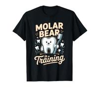 Molar Bear in Training Pediatric Dentist Dentistry Value Graphic T-Shirt