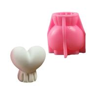 Mold,Heart Silicone for Making Love Balloon Candled for Diys Handmade Soap,Aromatherapys Candled Aromatherapys Mold