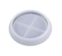 Mold Mug Pad Tray Resin Casting Mold Plaster Soap Casting Epoxy Craft Dish Cup Mat Plate Silicone Silicone Making Kit