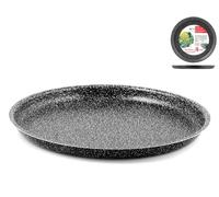 Mold Pizza Non-Stick 'Stone' Round Cm32 Home Aluminum