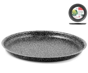 Mold Pizza Non-Stick 'Stone' Round Cm36 Home Aluminum