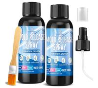 Mold Release Spray, 200ml Silicone Spray Mold Spray, Water Based Fast Drying Odorles Non-Stick Suitable for Demolding Candles, Plaster, Soap and Epoxy Resin from Plastic, Plaster, Metal Various Molds